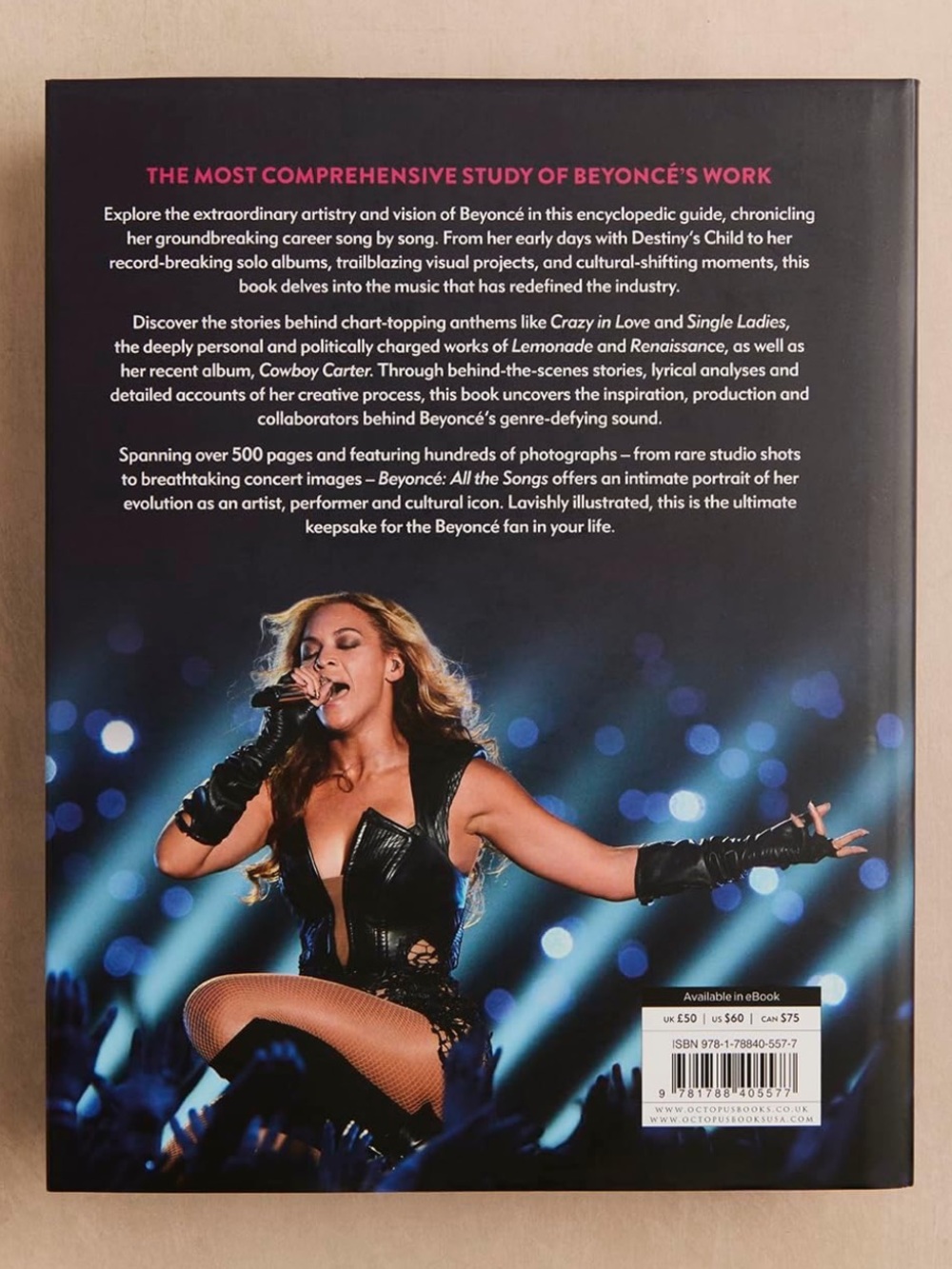 NWT Beyoncé All the Songs Hardcover Coffee Table Book - Picture 2 of 5